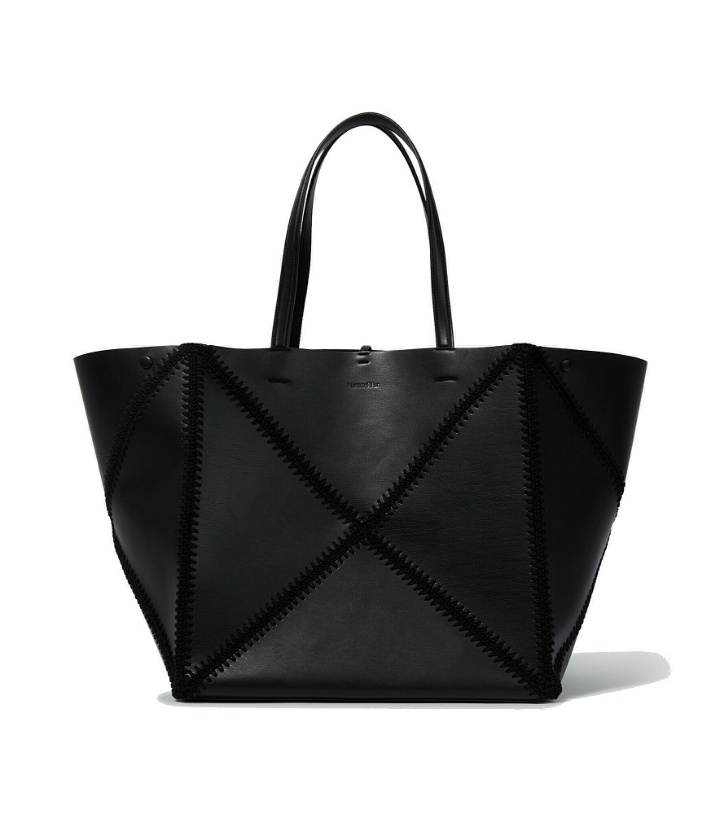 Photo: Nanushka - Origami Large faux-leather tote bag