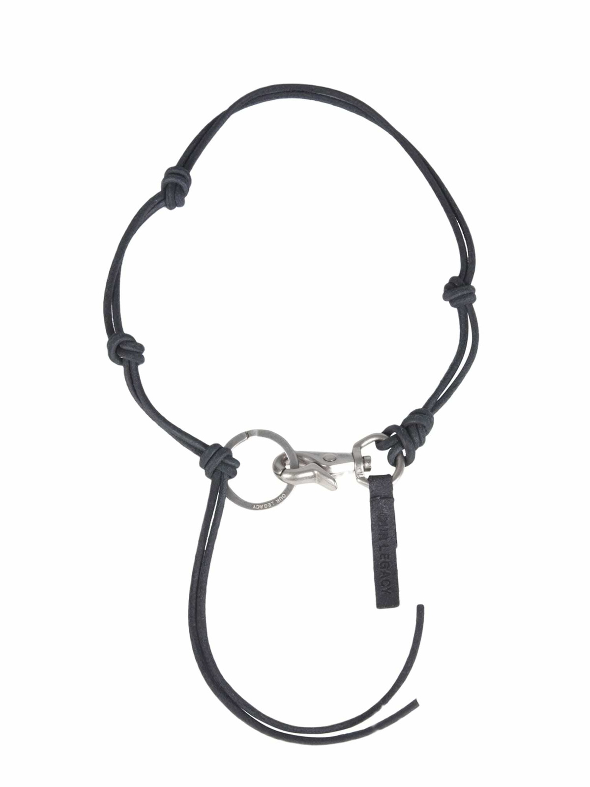 OUR LEGACY Black Spine Bracelet Our Legacy