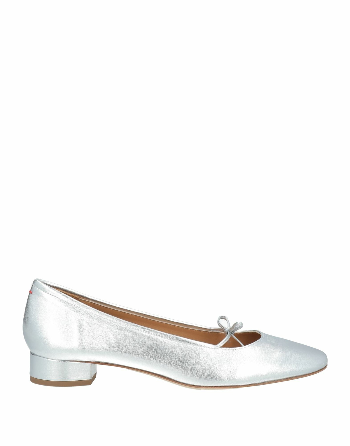 Aeyde Womens Ballet flats in Silver