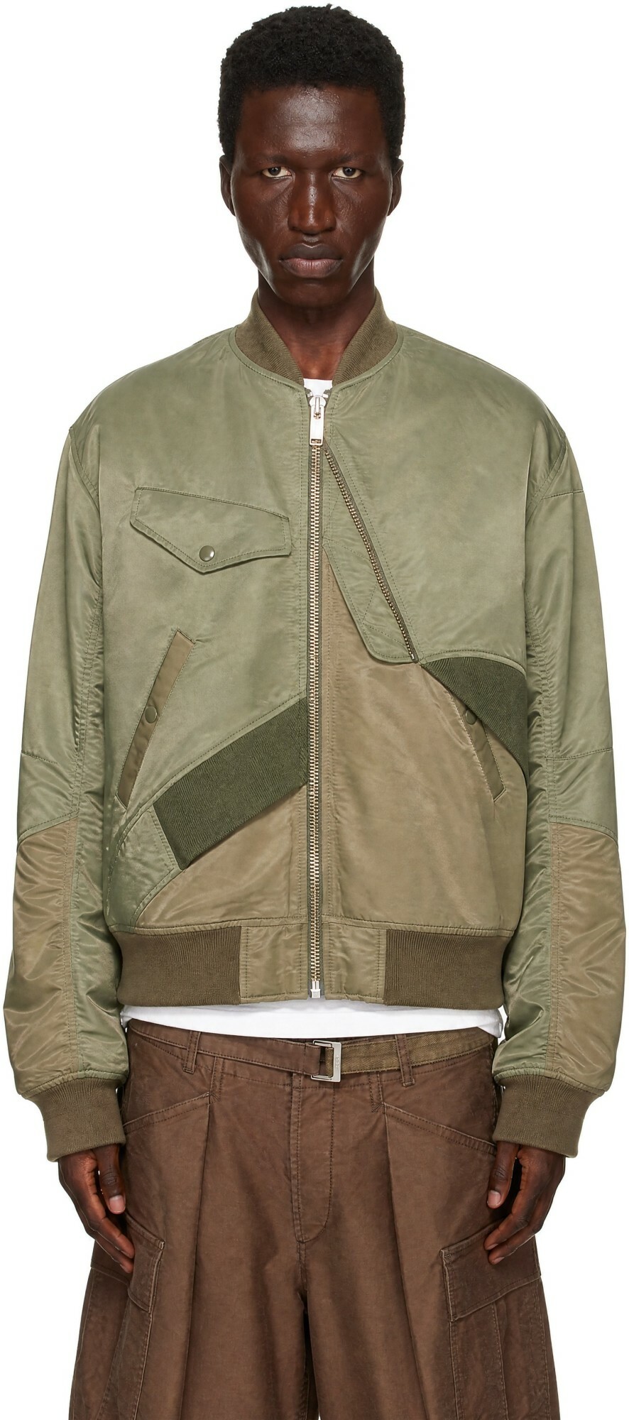 UNDERCOVER Khaki UP2F9201 Bomber Jacket