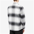 HAVEN Men's Woodland Shadow Check Shirt in Black