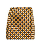 Dodo Bar Or Leather miniskirt