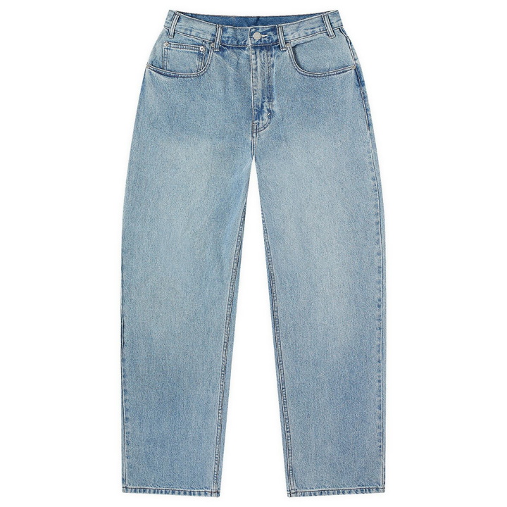 Photo: thisisneverthat Men's Relaxed Jeans in Light Blue