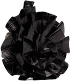 VAQUERA Black Corsage Clutch