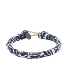 Mikia Men's Bandana Bracelet in Navy
