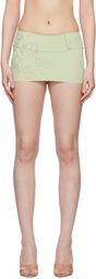 Poster Girl Green Suzan Miniskirt