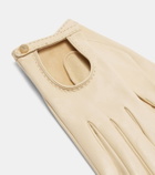 Valentino Garavani VLogo cutout leather gloves