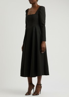 Odd Muse The Ultimate Muse Jersey Midi Dress Black