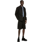 AMI Alexandre Mattiussi Black Worker Shorts