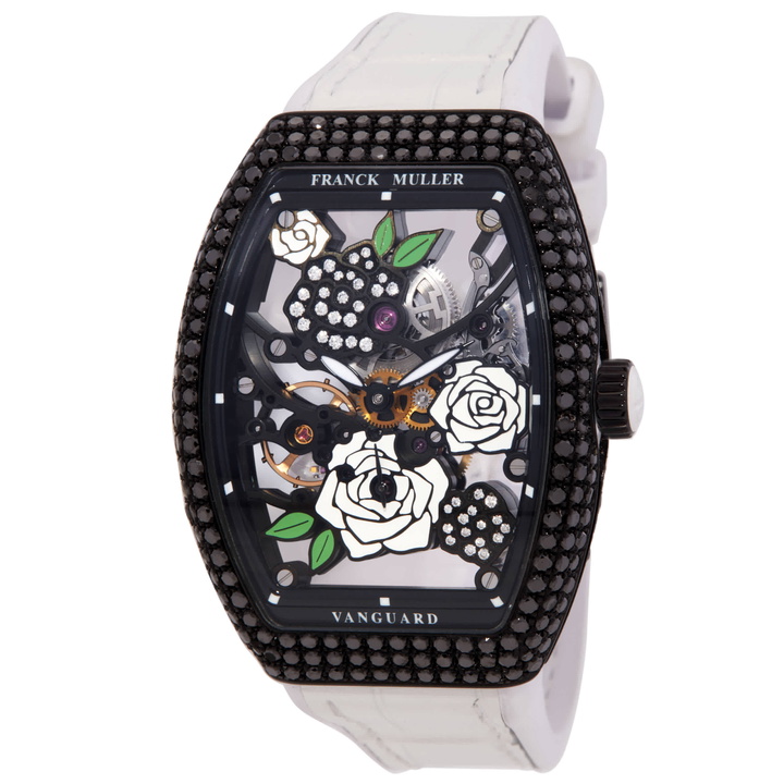 Photo: Franck Muller Vanguard Rose Hand Wind Diamond Ladies Watch V 35 S6 SQT ROSE NR D CD 2RO (BC)