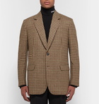 Acne Studios - Brown Checked Wool Blazer - Brown