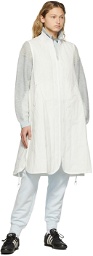 Y-3 White Cloud Gilet Dress