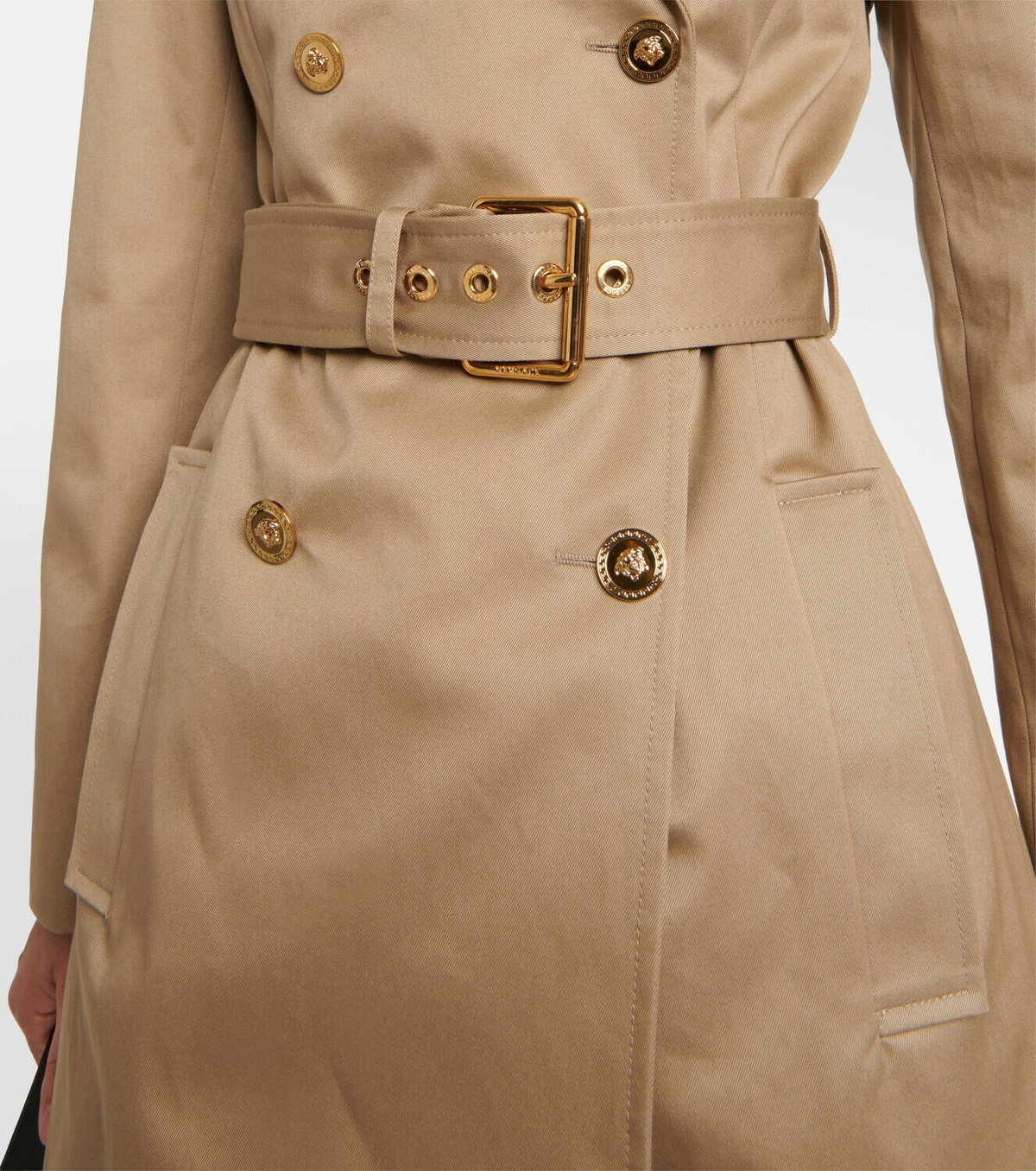 Versace Medusa trench coat Versace