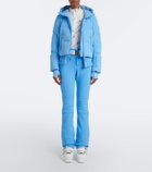 Bogner Beline printed zip-up ski top