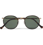 Moscot - Zev Round-Frame Tortoiseshell and Gold-Tone Titanium Sunglasses - Men - Tortoiseshell