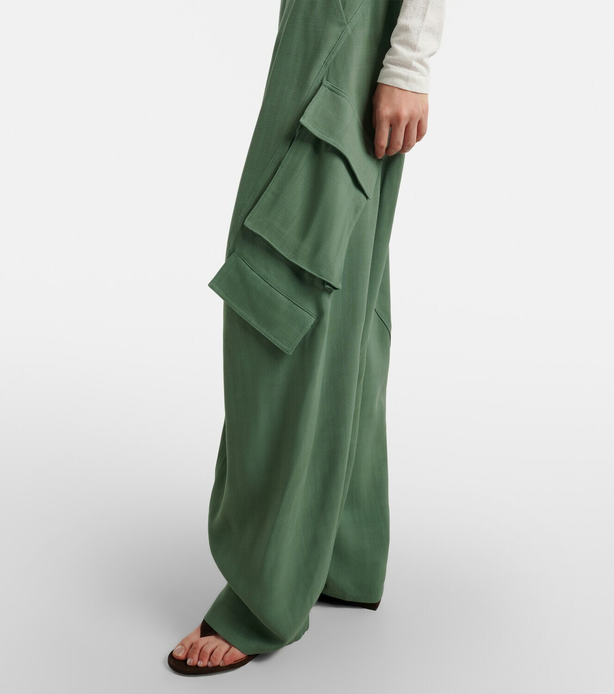 Alaïa Twill cargo pants