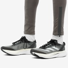 Adidas Running Men's Adidas Adizero Boston 12 Sneakers in Core Black/White/Carbon