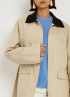 Toteme Summer Country Cotton Jacket Beige