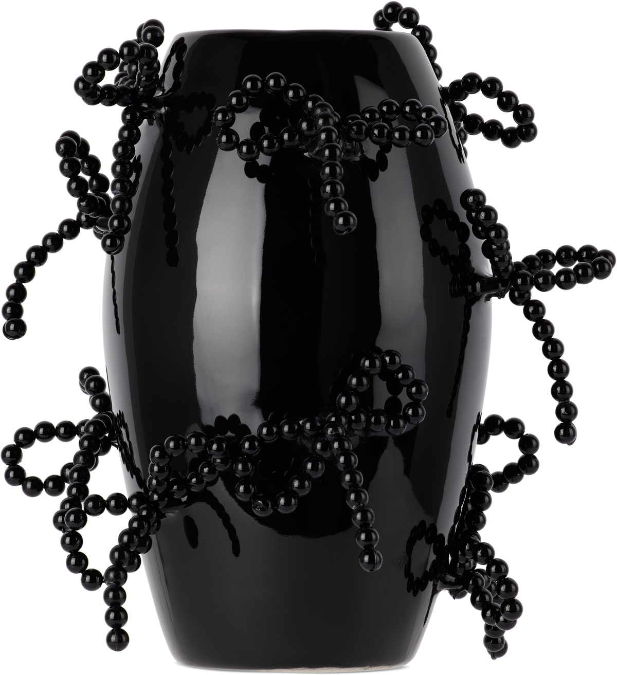 Completedworks Black Pearly Pearl Small Vase