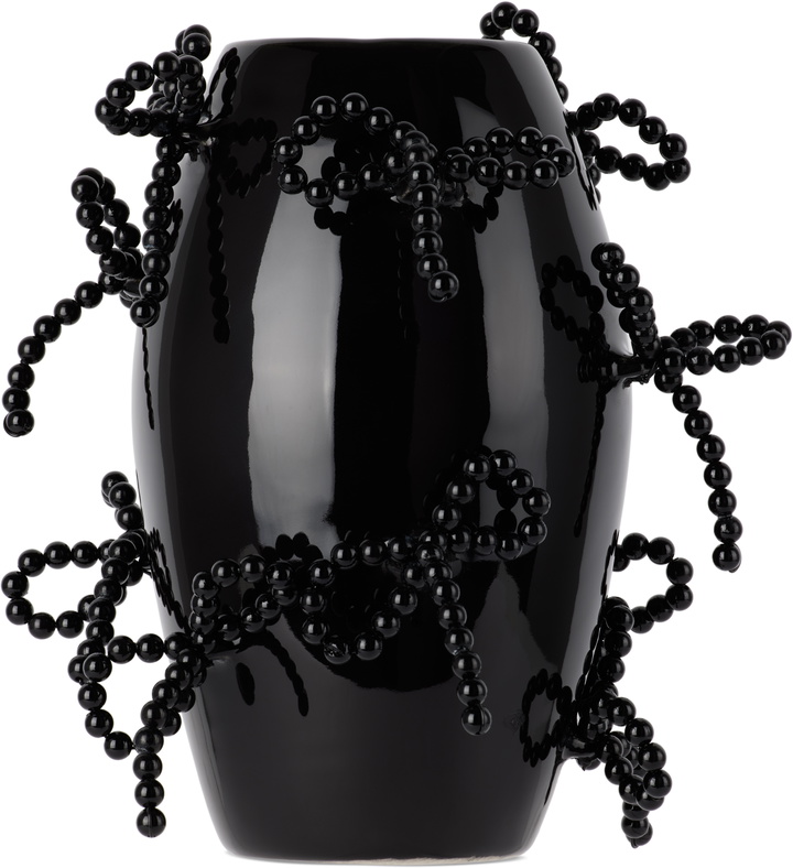 Photo: Completedworks Black Pearly Pearl Small Vase