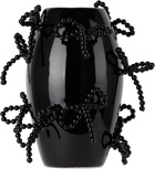 Completedworks Black Pearly Pearl Small Vase