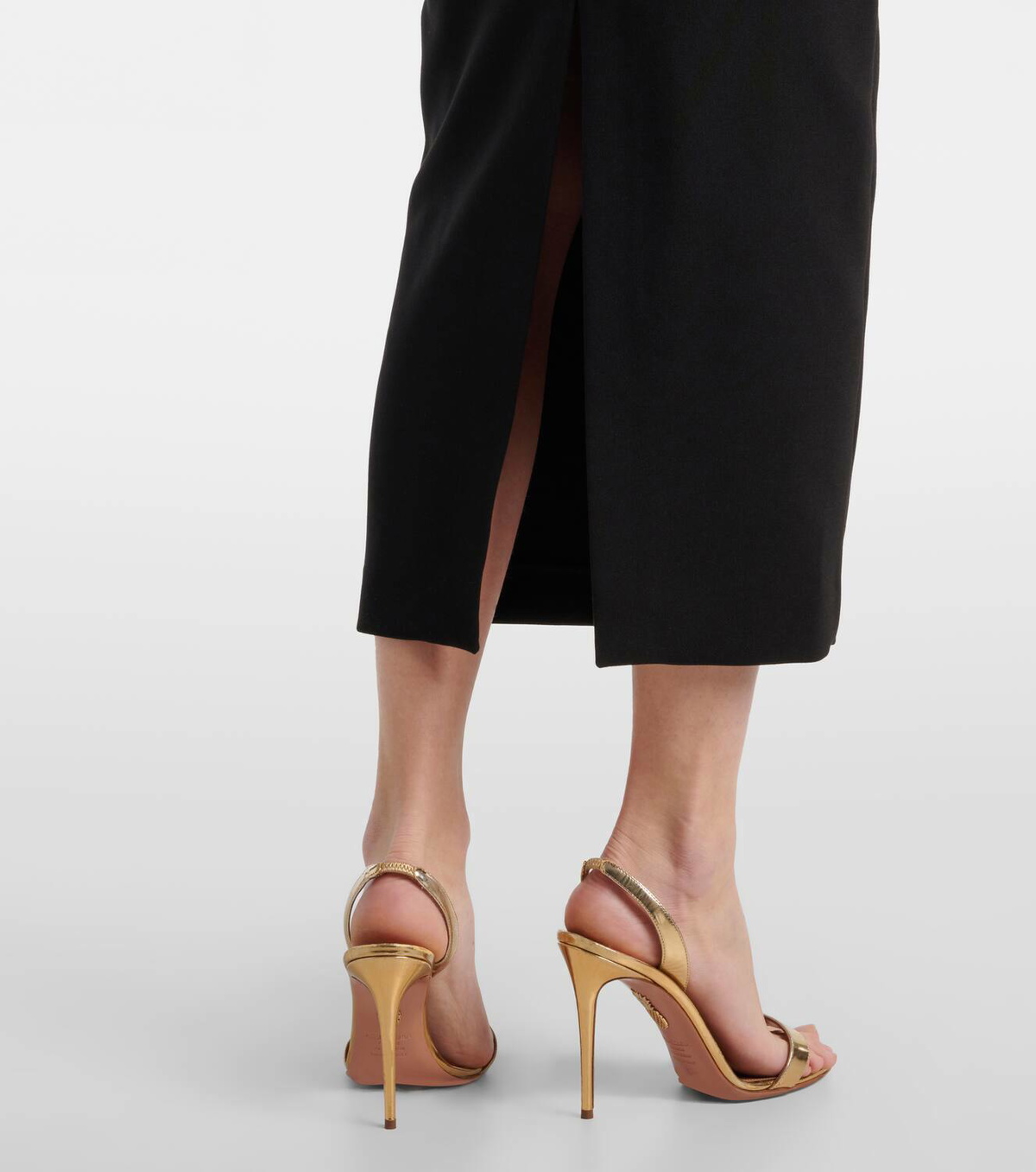 Roland Mouret Asymmetric crpe midi dress Roland Mouret