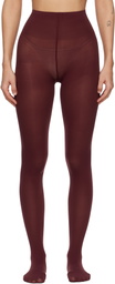 Swedish Stockings Burgundy Olivia Premium Tights