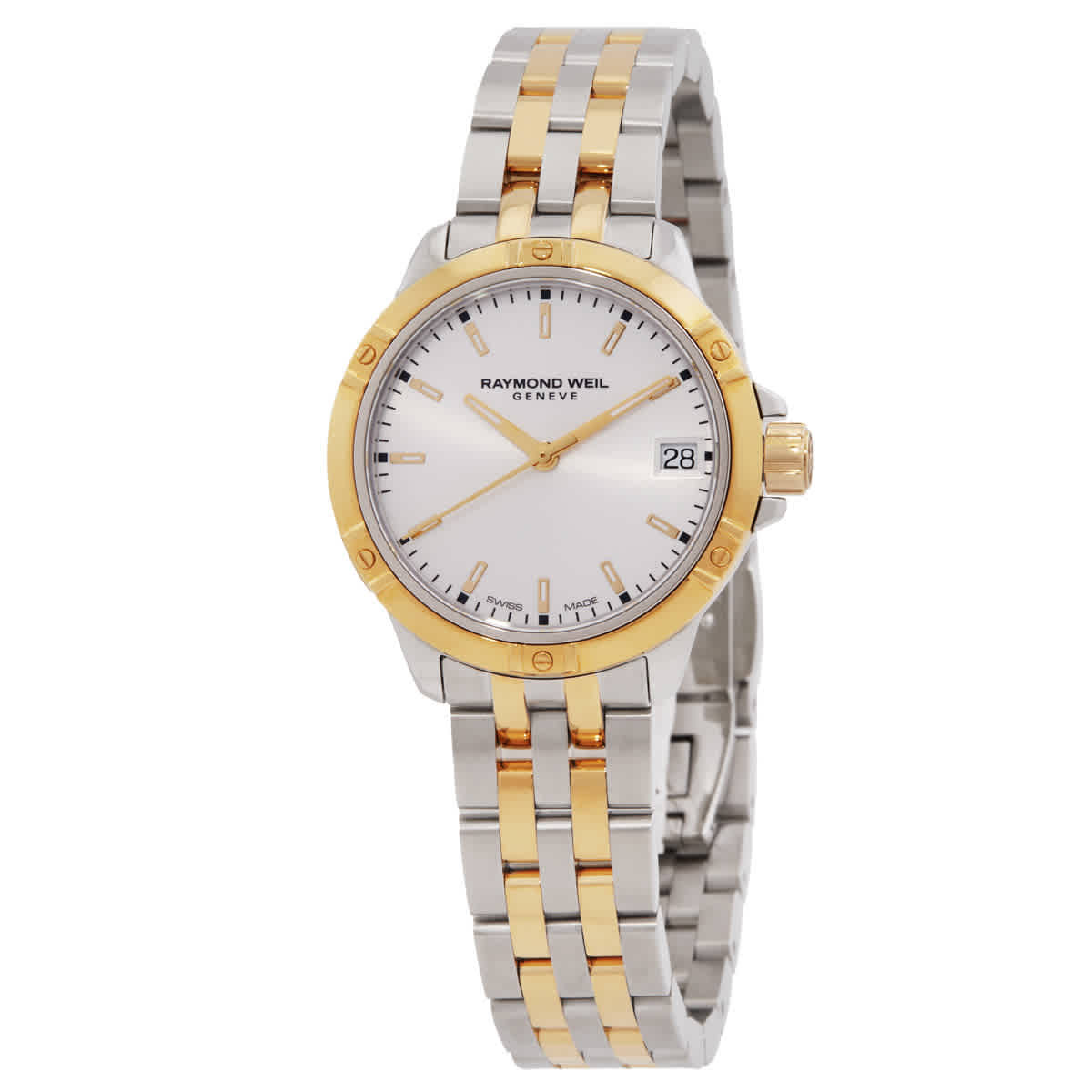 Raymond Weil Tango Quartz White Dial Ladies Watch 5960-STP-30041