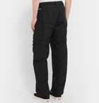 Pop Trading Company - Black Convertible Shell Trousers - Black