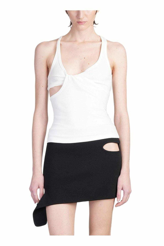 Photo: Courrèges Twist 90s Rib Tank Top