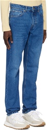 AMI Paris Indigo Classic-Fit Jeans