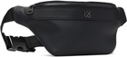 Hugo Black Logo Hardware Belt Bag