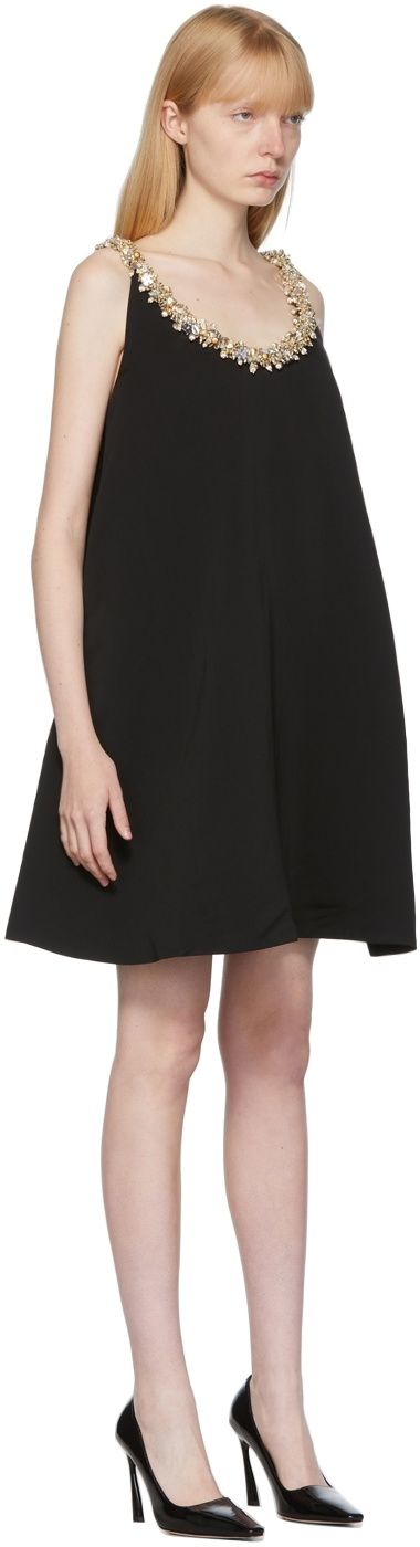 Lanvin Black Embellished Collar Dress Lanvin Lanvin Black Embellished Collar Dress Lanvin