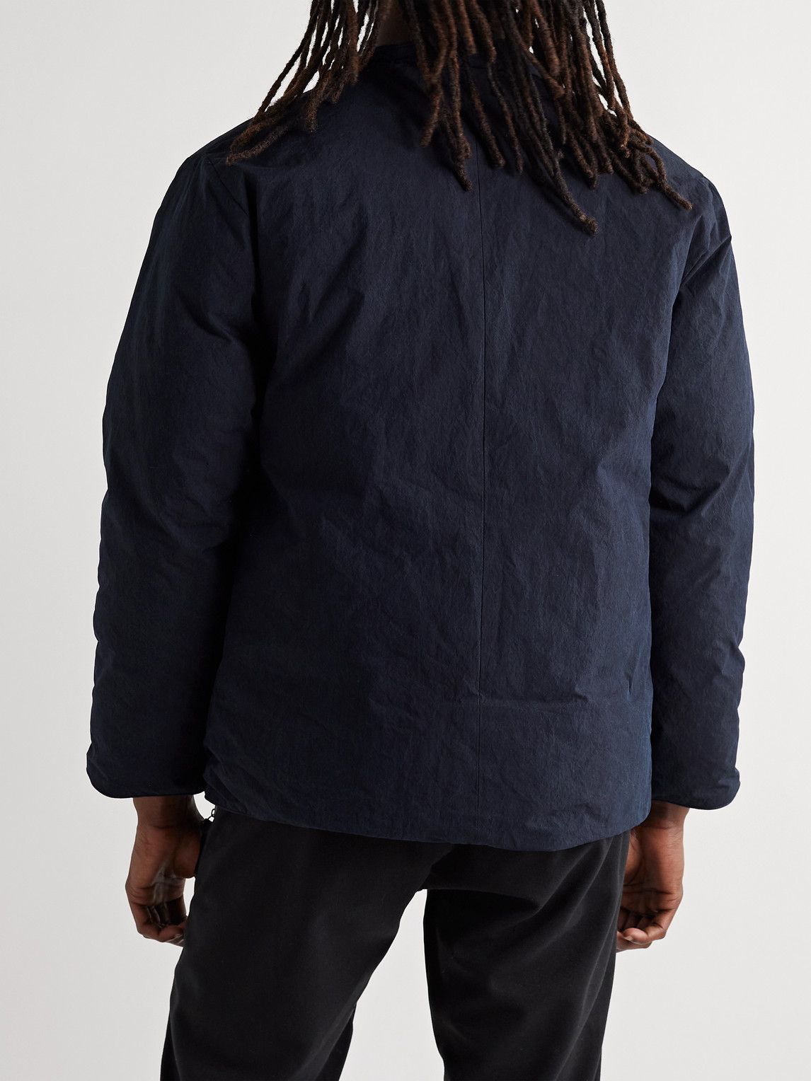 Snow Peak - Indigo-Dyed Cotton and Nylon-Blend Shell Recycled Down ...