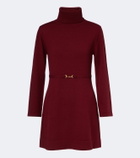 Rixo Aly wool and cashmere sweater dress