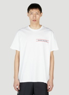 Alexander McQueen - Logo Tape T-Shirt in White