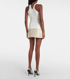 Courrèges Cotton ribbed-knit tank top