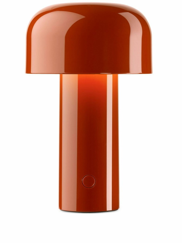 Photo: Flos Red Bellhop Portable Table Lamp
