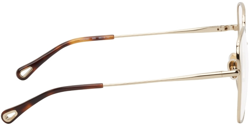 Chloé Gold Square Glasses