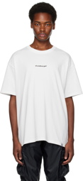 Nike White Printed T-Shirt