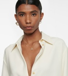 Ferragamo - Gancini crystal- embellished necklace