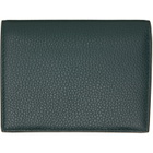 Marni Green 'Marni Mending' Leather Bifold Wallet