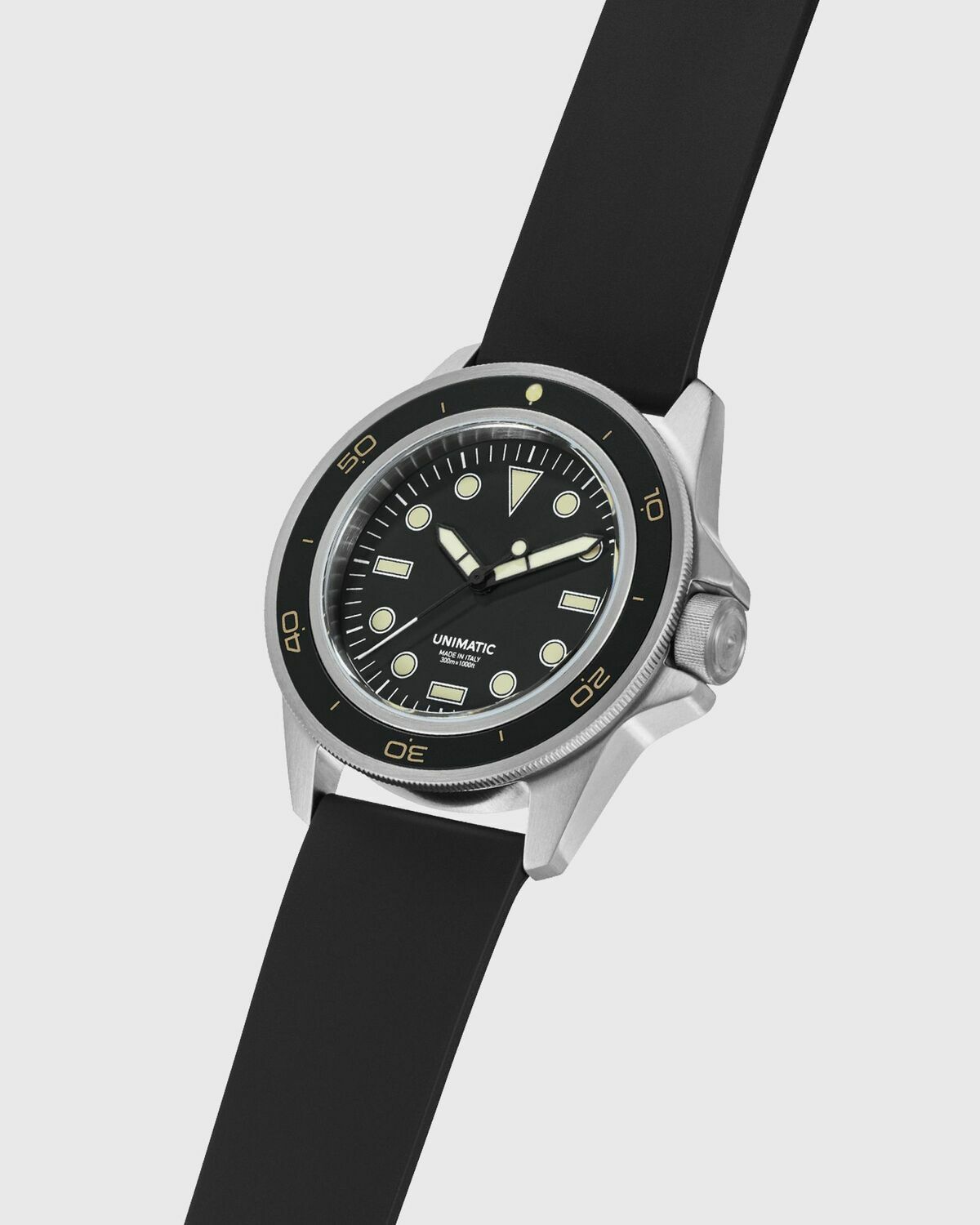 Unimatic U1-DHB Black Mens Watch