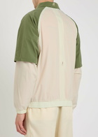 Malbon Marina Panelled Stretch-nylon Windshirt Cream