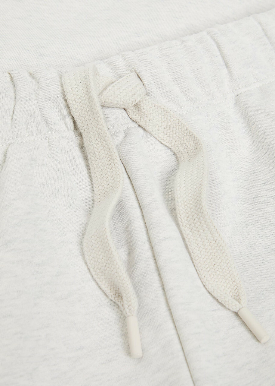 Boss Locsin Cotton Sweatpants Ecru
