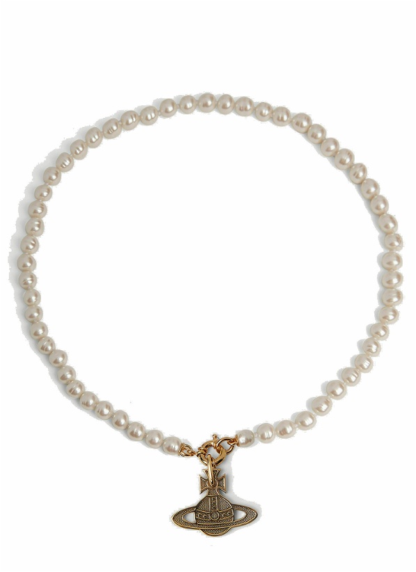 Photo: Hilarios Pearl Necklace in Gold