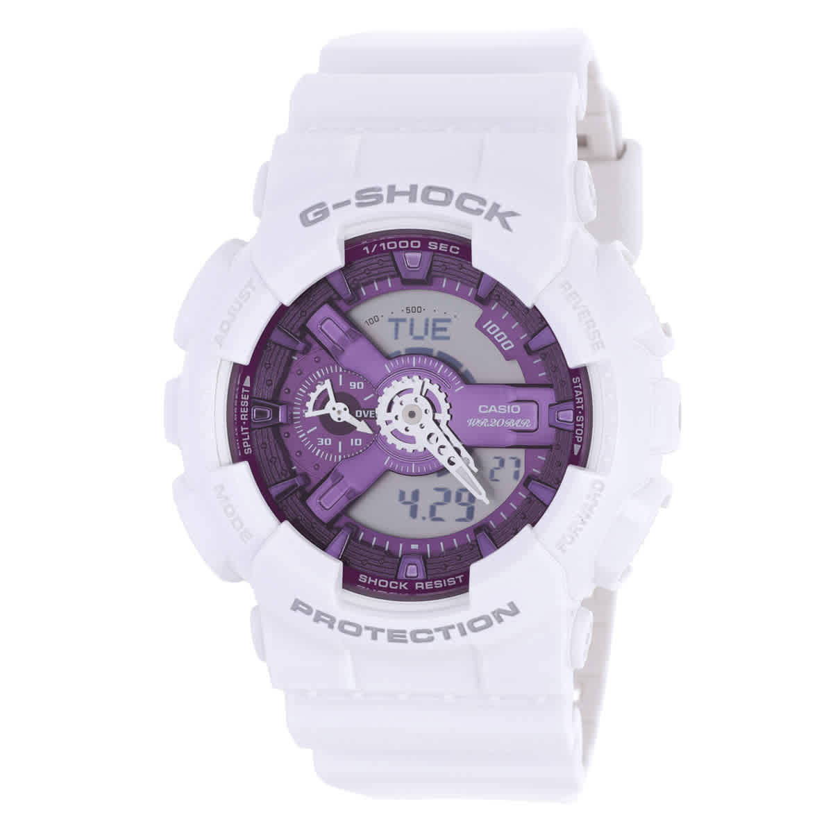 Casio G-SHOCK 110 Alarm Quartz Analog-Digital Unisex Watch GA-110WS-7A