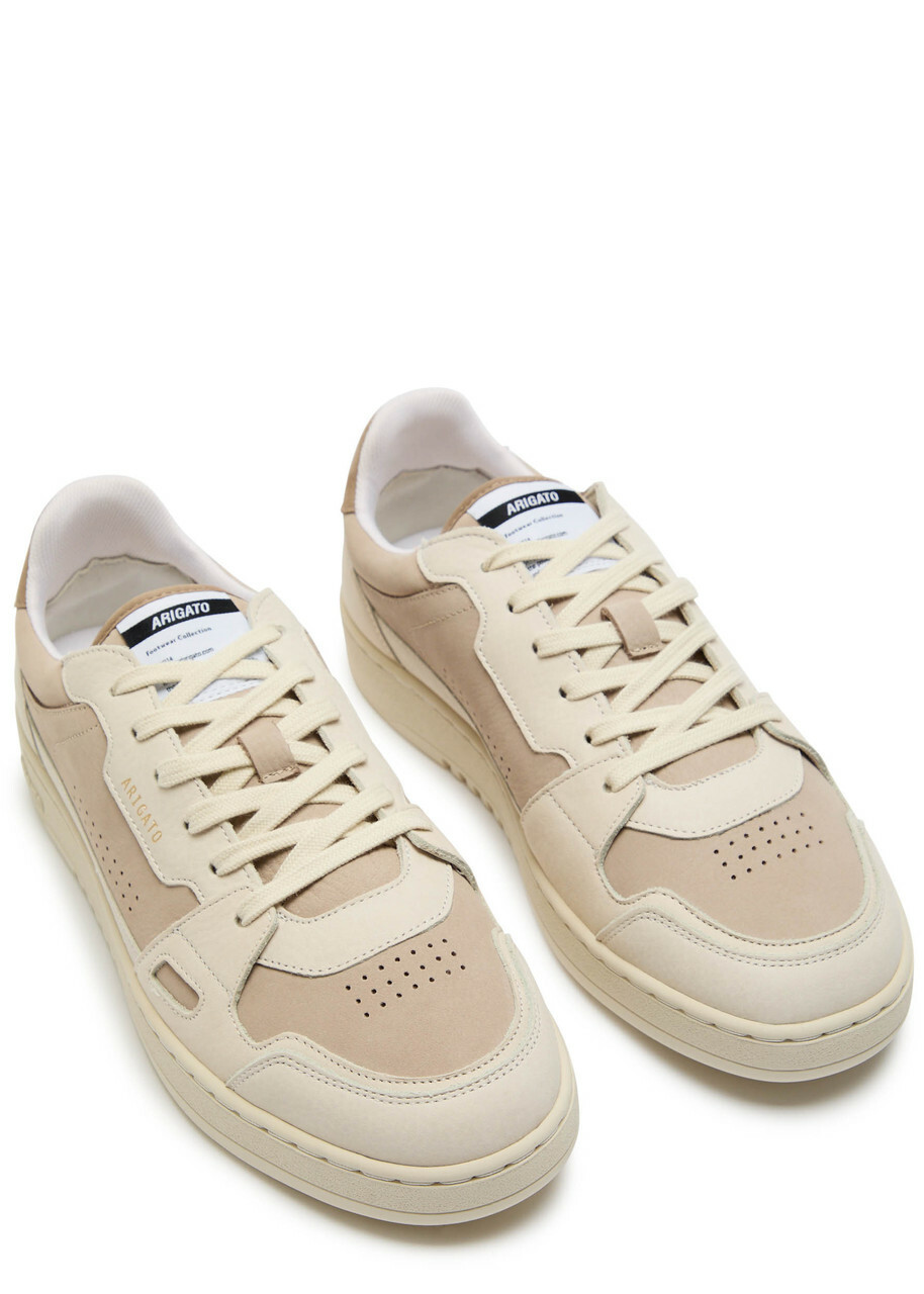 Axel Arigato Dice Lo Panelled Nubuck Sneakers White