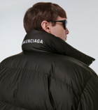Balenciaga Wrap quilted down jacket