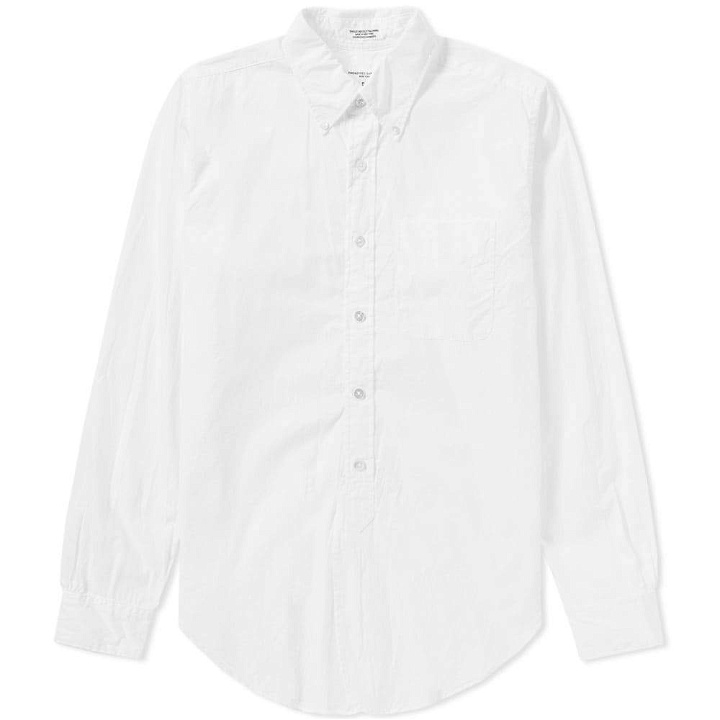 Photo: Engineered Garments Button Down 19th Century Shirt White